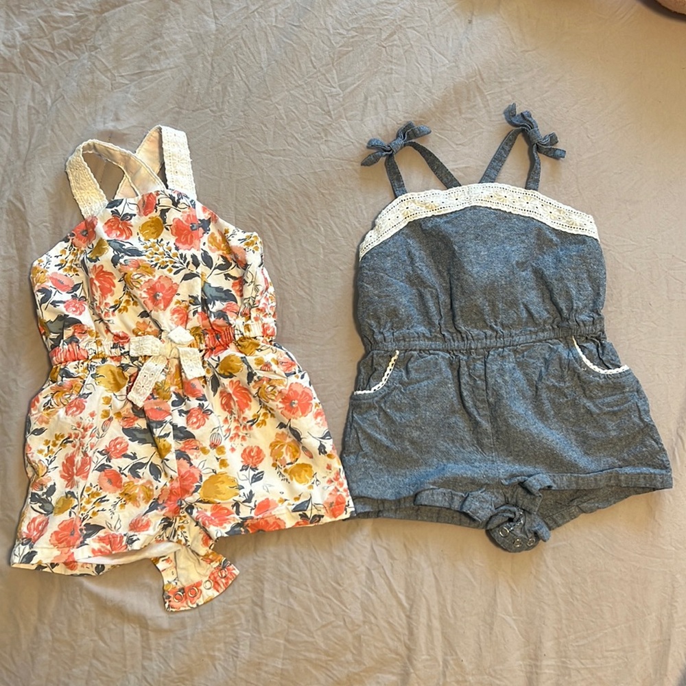 Tommy Bahama 2 Pack 18 Month Rompers